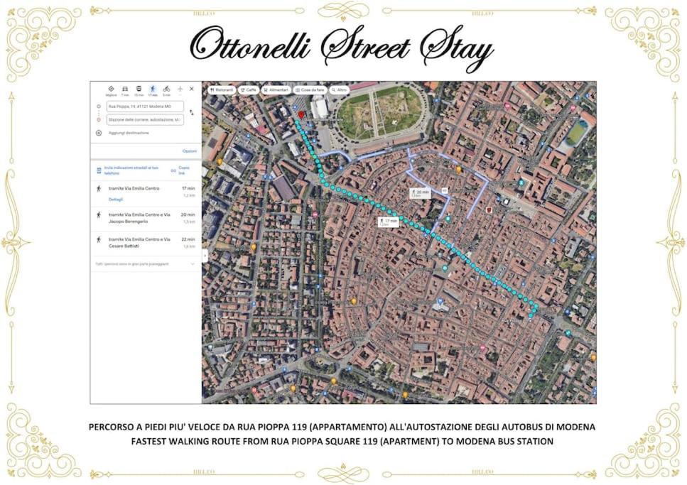 Ottonelli Street Stay- Wifi Fibra Free Tra Storchi & Centro Storico Modena Dış mekan fotoğraf